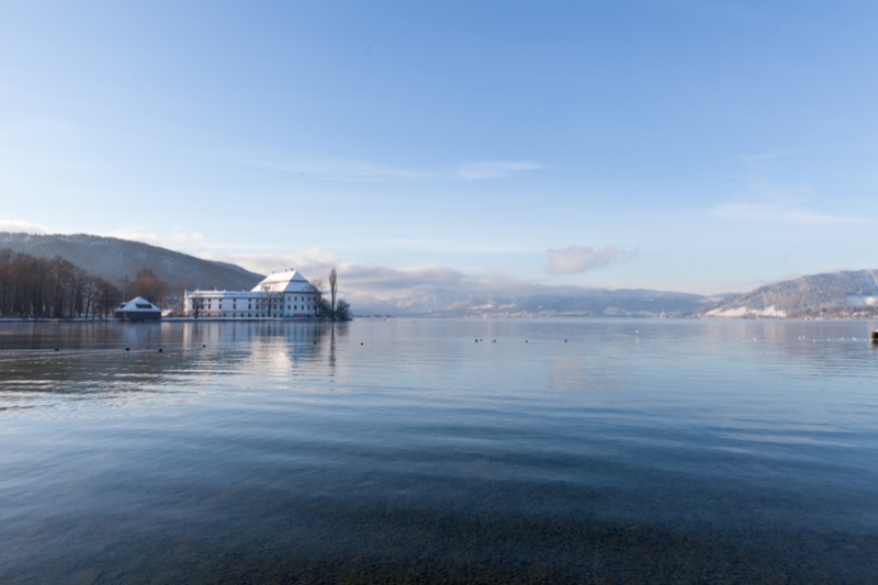 Wasserschloss Kammer am Attersee, gemalt von Gustav Klimt